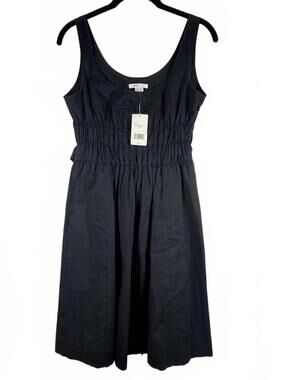 theory pleated wrap dress in sleek poplin Theory A-Line Midi Dress in Sleek Poplin